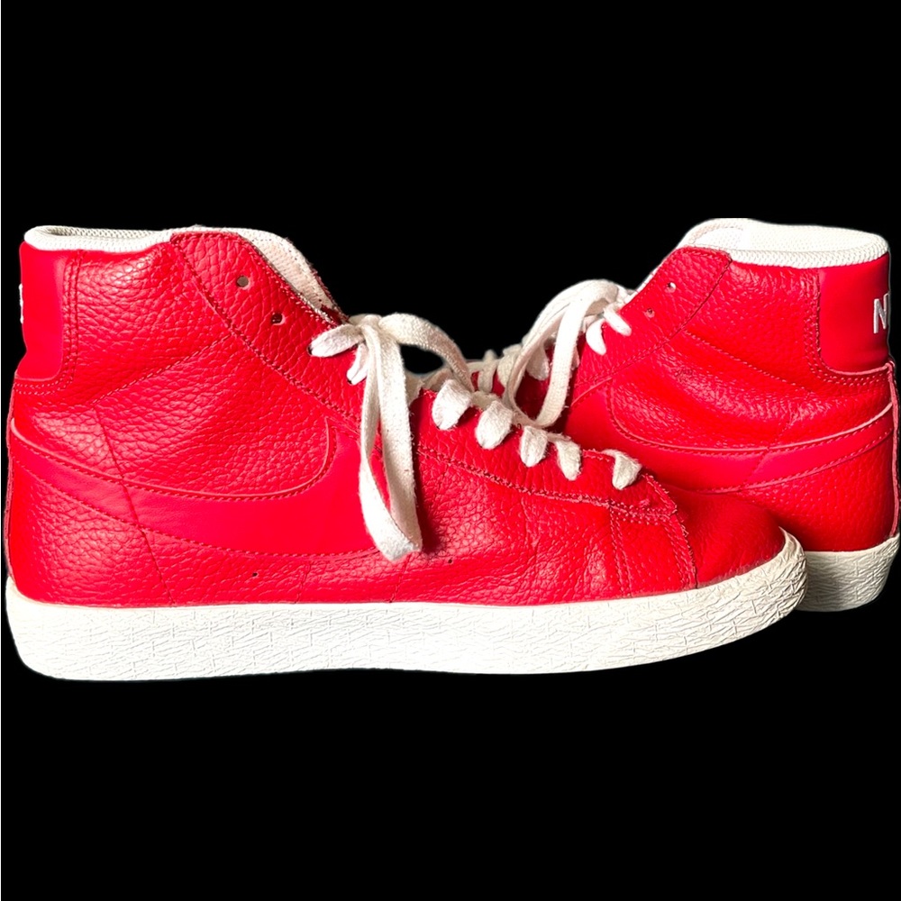 Nike High Tops Red 4.5Y